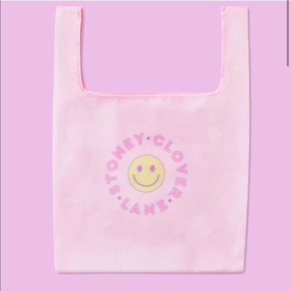 Stoney Clover Lane Handbags - Stoney Clover Lane x Target  Pink Reusable Tote Bag pink Smiley Face